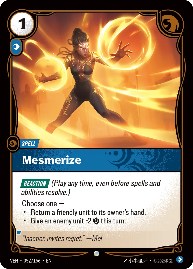 Mesmerize – Vendetta 052/166