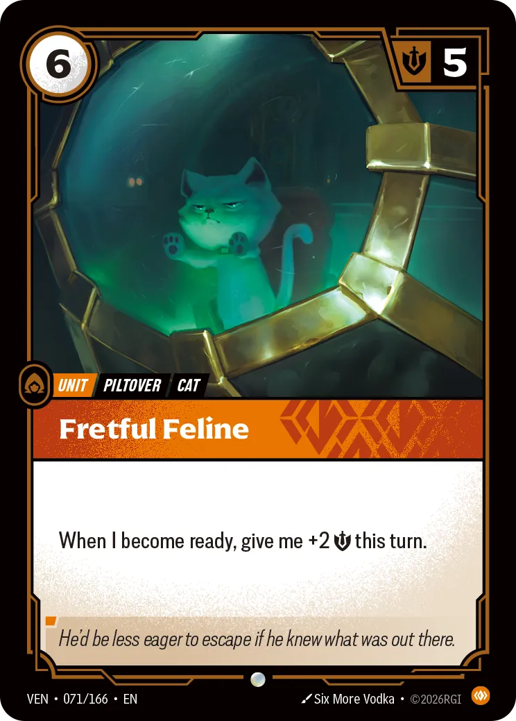 Fretful Feline – Vendetta 071/166