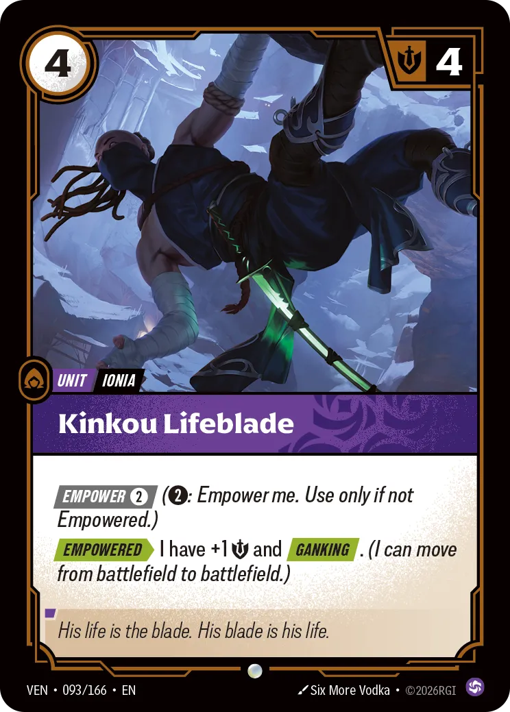 Kinkou Lifeblade – Vendetta 093/166