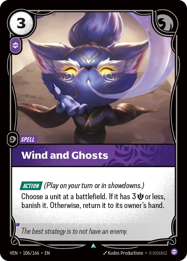 Wind and Ghosts – Vendetta 106/166