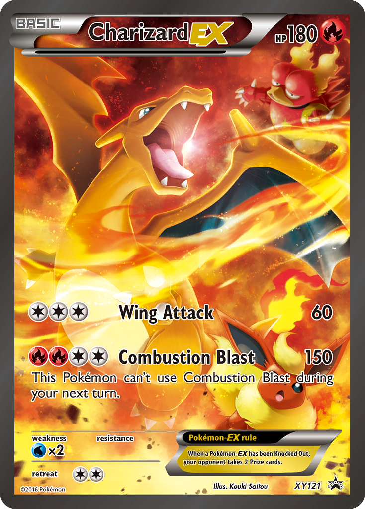 Charizard EX – XY Promos XY121