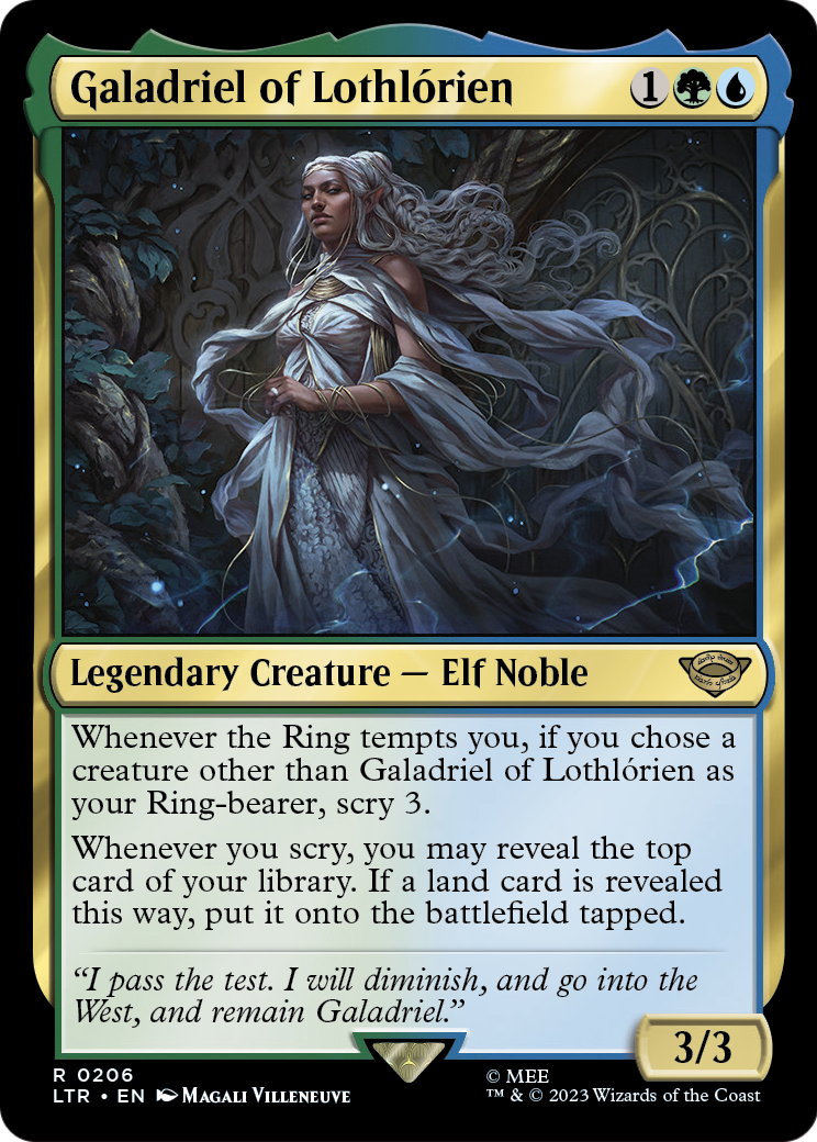 Galadriel of Lothlorien – Universes Beyond: The Lord of the Rings: Tales of Middle-earth 206
