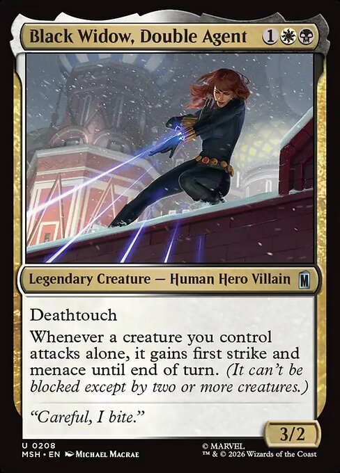 Black Widow, Double Agent – Marvel Super Heroes 208