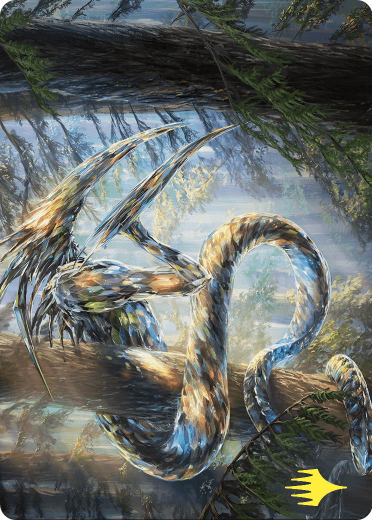 Gemhide Sliver Art Card (Gold-Stamped) – Art Series: Commander Masters 80