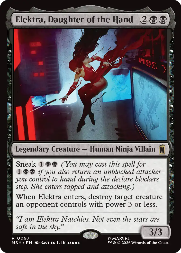 Elektra, Daughter of the Hand – Marvel Super Heroes 97