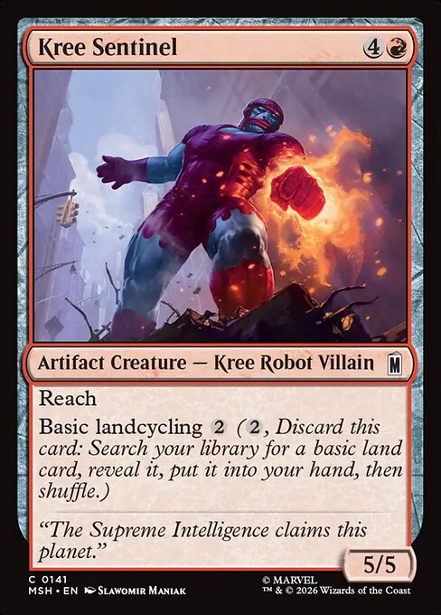 Kree Sentinel – Marvel Super Heroes 141