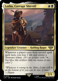 Lotho, Corrupt Shirriff – Universes Beyond: The Lord of the Rings: Tales of Middle-earth 213