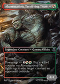 Abomination, Terrifying Titan (Borderless) – Marvel Super Heroes 333 (Foil)