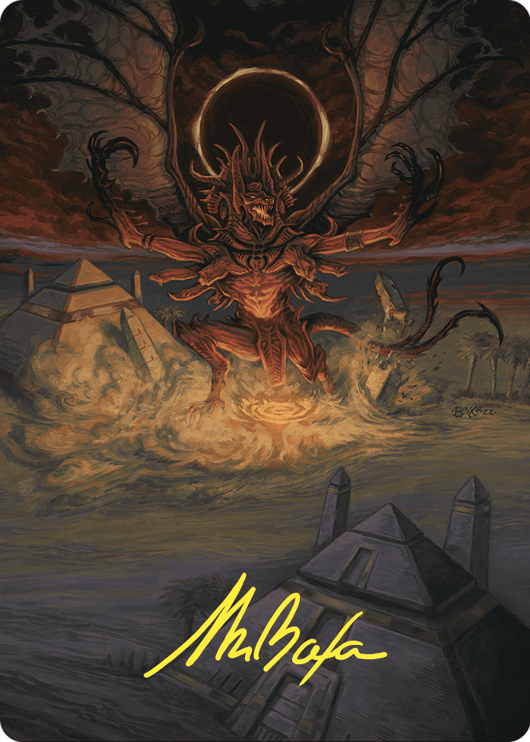 Dread Return Art Card (Gold-Stamped Signature) – Art Series: Commander Masters 36
