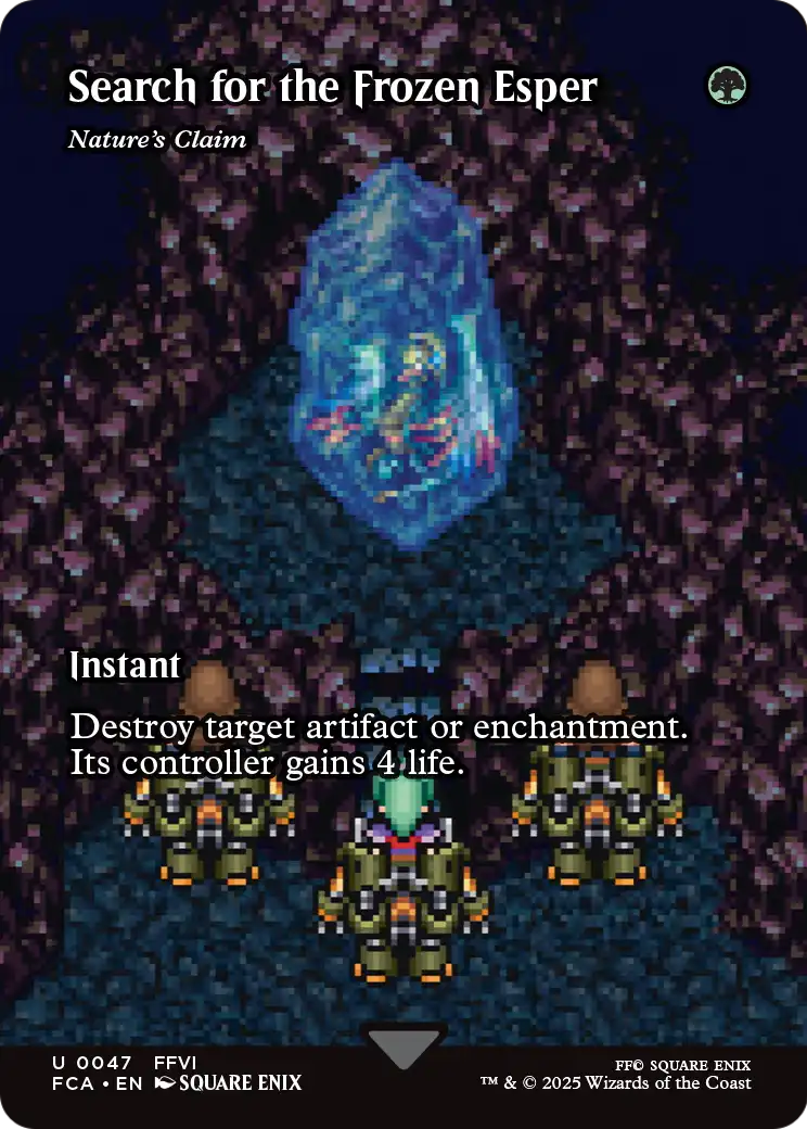 Search for the Frozen Esper - Nature's Claim (Showcase) – Universes Beyond: FINAL FANTASY: Through the Ages 47