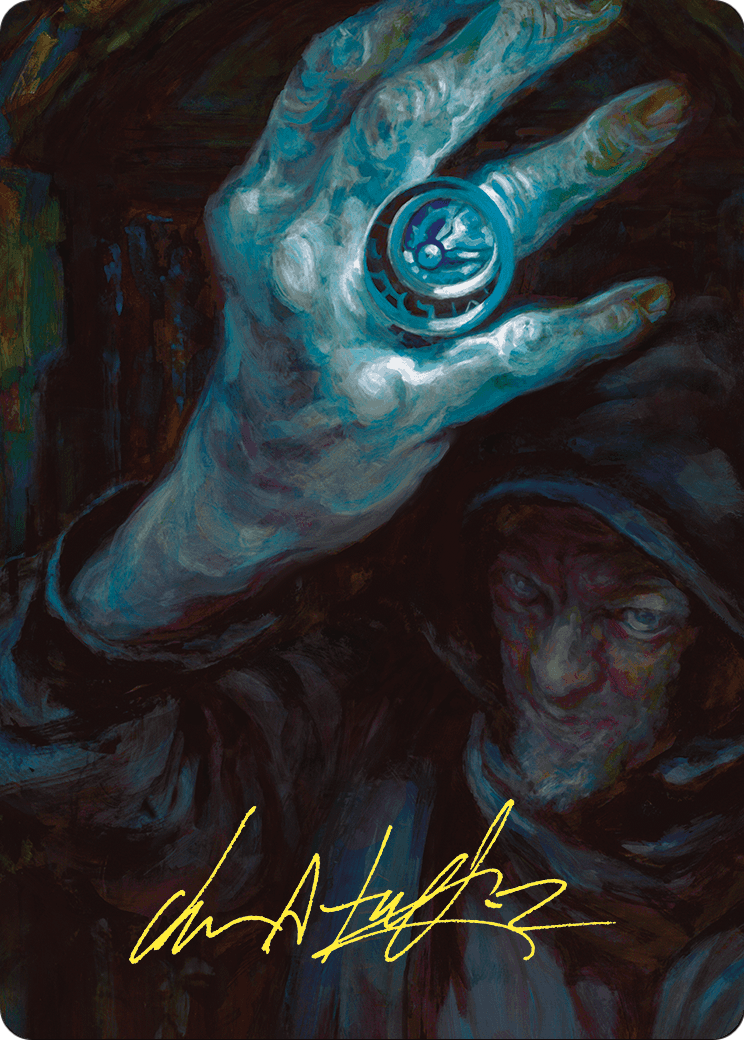 Arcane Signet Art Card (Gold-Stamped Signature) – Art Series: Commander Masters 44