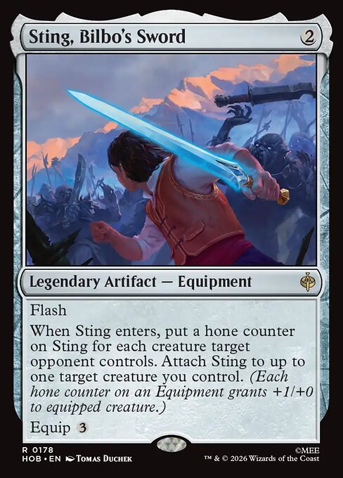 Sting, Bilbo's Sword – The Hobbit 178