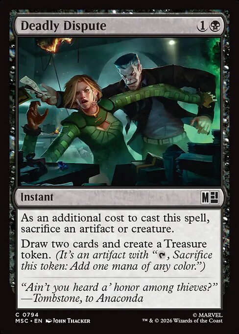 Deadly Dispute – Commander: Marvel Super Heroes 794 (Foil)