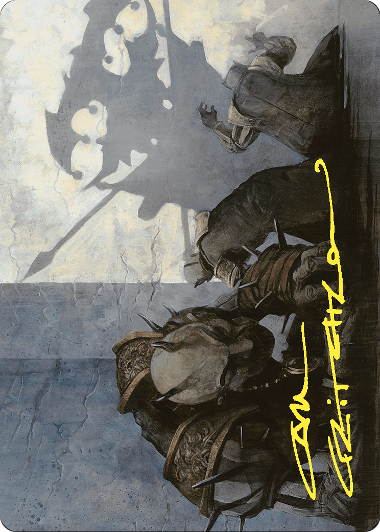 Decree of Pain Art Card (Gold-Stamped Signature) – Art Series: Commander Masters 14