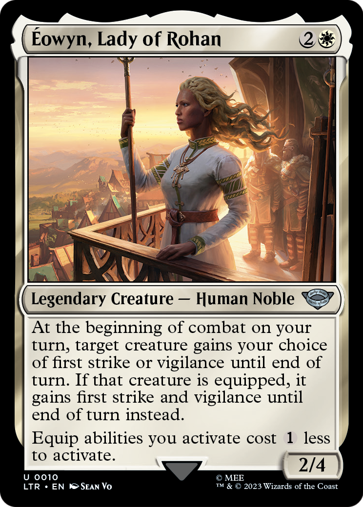 Eowyn, Lady of Rohan – Universes Beyond: The Lord of the Rings: Tales of Middle-earth 10