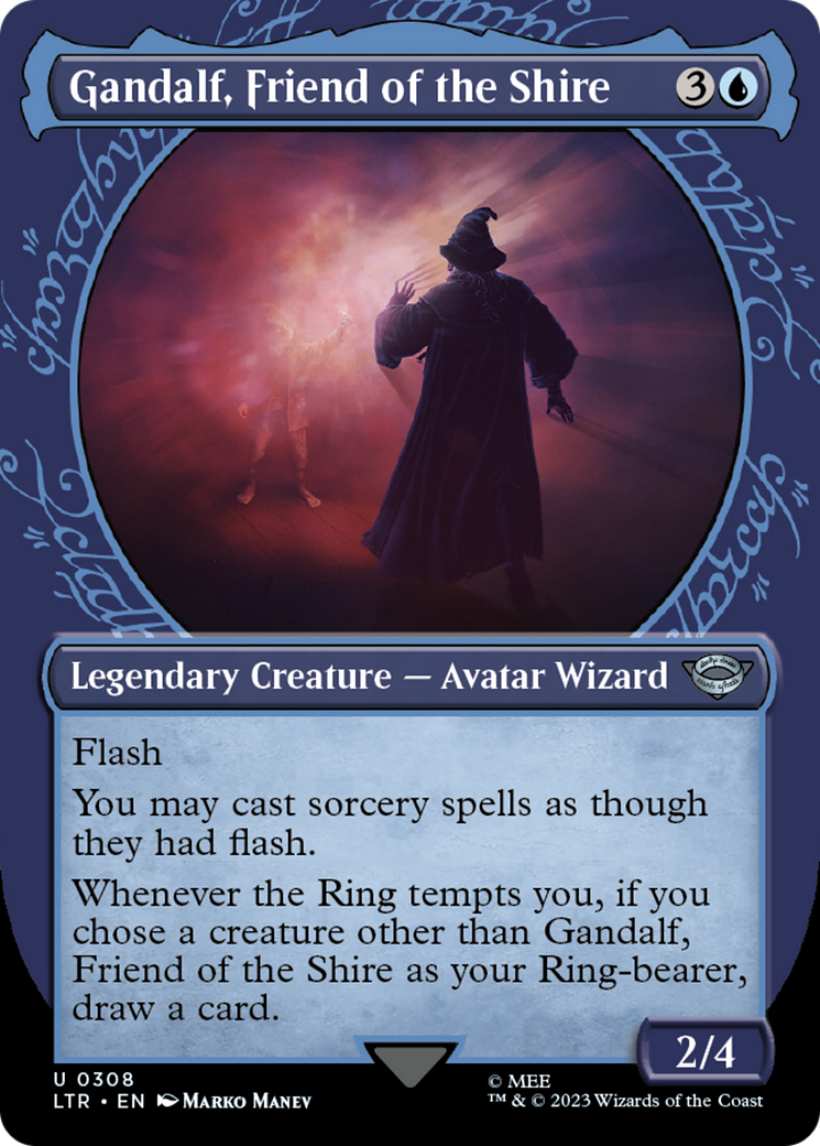 Gandalf, Friend of the Shire (Showcase) – Universes Beyond: The Lord of the Rings: Tales of Middle-earth 308