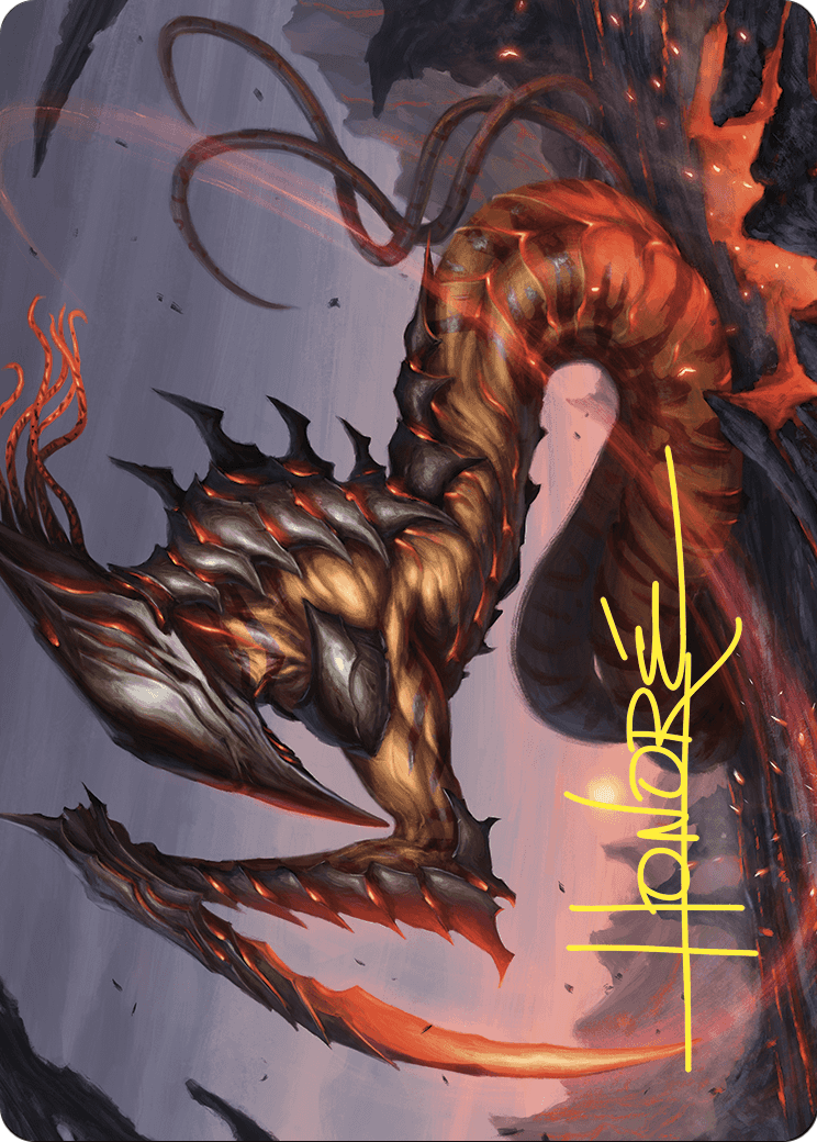 Blade Sliver Art Card (Gold-Stamped Signature) – Art Series: Commander Masters 78