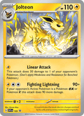 Jolteon - 169 (Cosmos Holo) – Scarlet & Violet Promo 169 (Holo)
