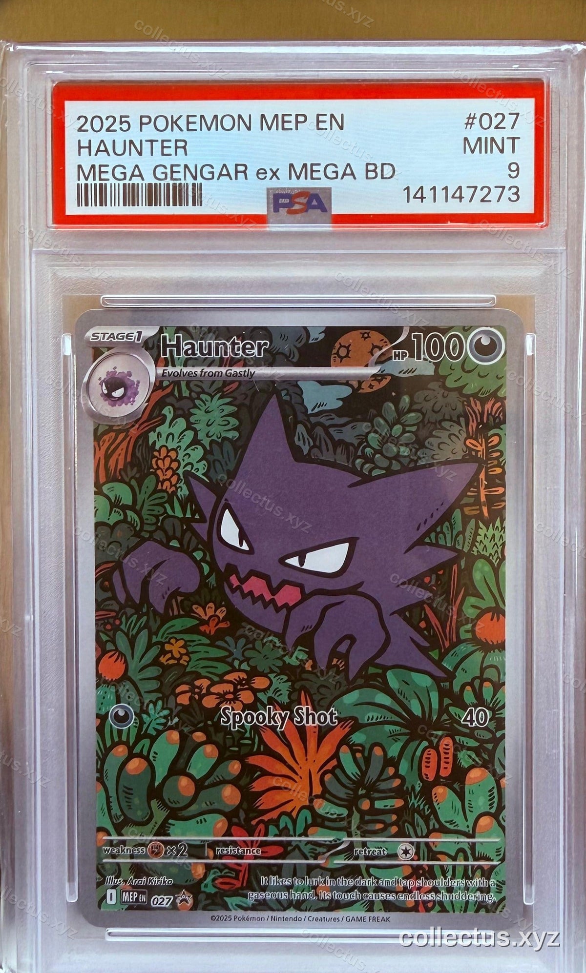 Haunter - Mega Evolution Promos 027, PSA 9